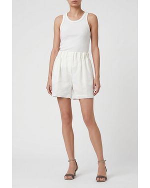Brunello Cucinelli Relaxed Cotton Shorts - White
