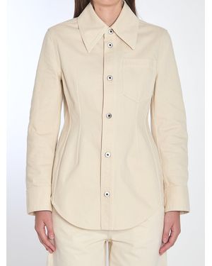 Bottega Veneta Denim Shirt - Natural