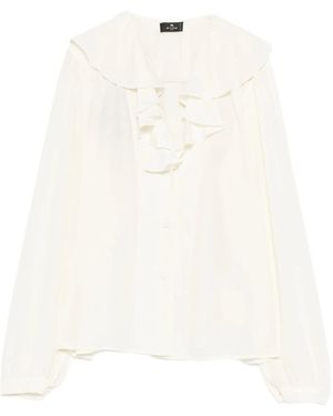 Etro Silk Shirt - White