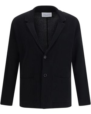 Roberto Collina Knit Jacket - Blue