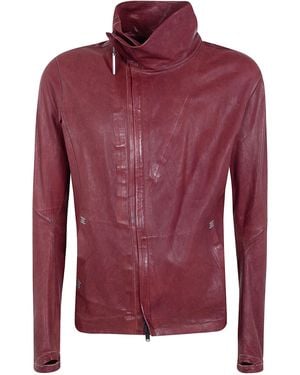 Isaac Sellam "Imparable" Nappa Stretch Jacket - Red