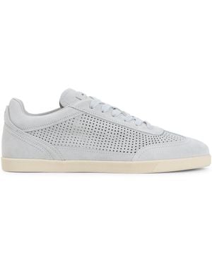 Kiton Lace-Up Sneakers - White