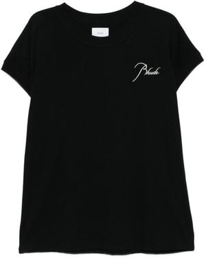 Rhude Classique Cutoff T-Shirt - Black