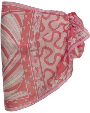 PUCCI Printed Pareo - Pink