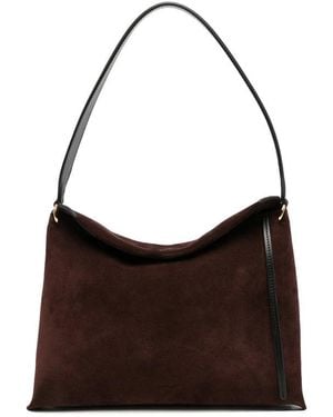 Wandler Tote Bag Suede - Brown