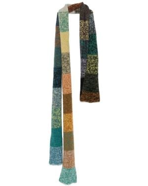 Dries Van Noten "Melbin" Scarf - Blue