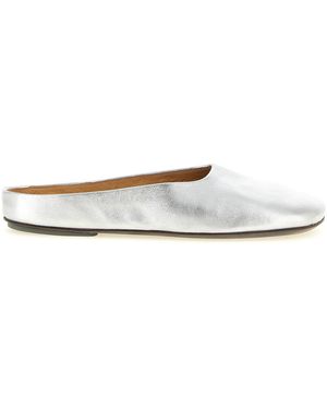 Marsèll Solid Bama Mules - White