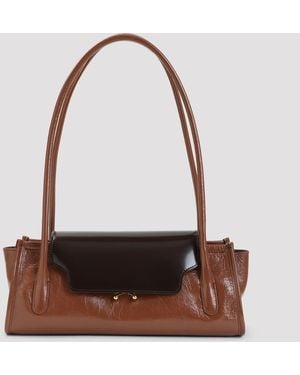 Marni Trunkette Shoulder - Brown