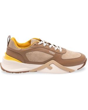 Fendi Flow' Sneakers - Brown