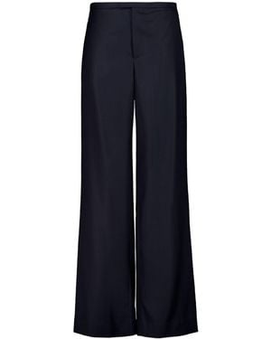 Gucci Wool Palazzo Pants - Blue