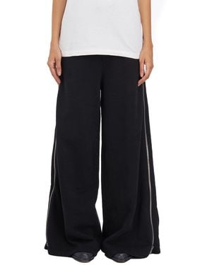 DSquared² Wide Pants With Zip - Black