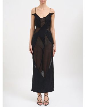 Yehuafan Long Dress - Black