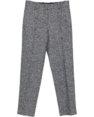Ermanno Scervino Wool Polyamide Viscose Pants - Gray