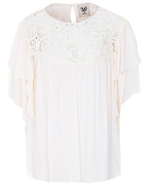 Aniye By Fairy Milk Jela Blouse - White