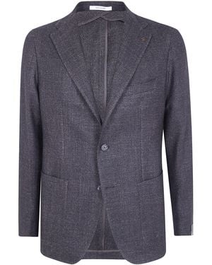 Tagliatore "Montecarlo" Single Breasted Jacket - Blue