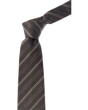 Brunello Cucinelli Striped Silk Tie - Multicolor
