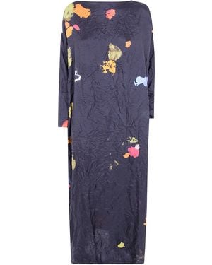 Daniela Gregis "Lunedi" Washed Dress - Blue