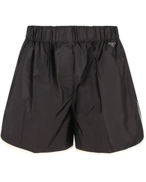 Prada Re-Nylon Shorts - Gray