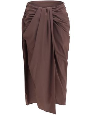 Jacquemus Pareo Skirt - Brown