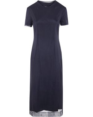 Simone Rocha "Layered Liquid" Dress - Blue