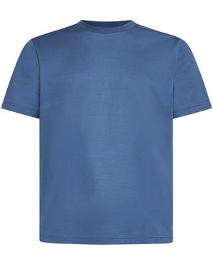 D 40 Supima Cotton Jersey T-Shirt - Blue