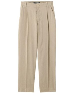 Jacquemus Le Pantalon Croisiere Pants - Natural