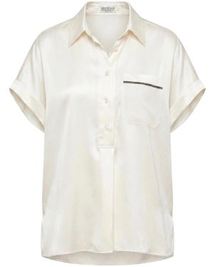 Brunello Cucinelli Blouse - White