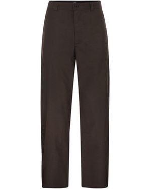 A.P.C. Essential Cotton Chino Pants - Gray