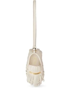 Tod's Charm Gommino - White