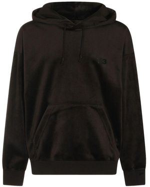 Y-3 Logo Hoodie - Black
