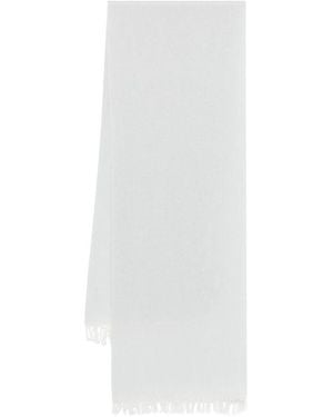D'Aniello Cashmere Scarves & Gloves - White