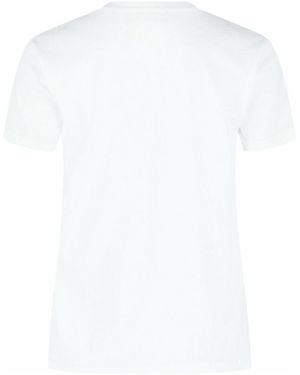 Bally Metallic Logo Print T-Shirt - White