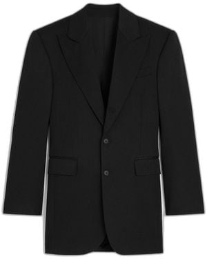 Celine Colonne Wool Jacket - Black
