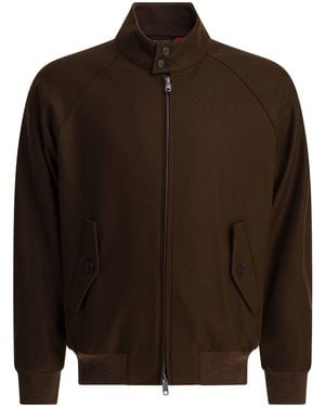 Baracuta "G9 Melton" Bomber Jacket - Brown
