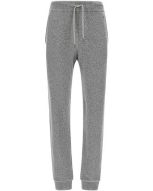 Balmain Cashmere Sweatpants - Gray