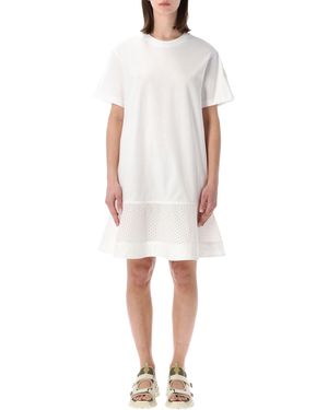 Moncler Chic Mini Dress For - White