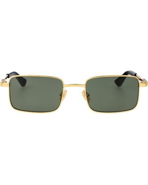 Bottega Veneta Metal Sunglasses - Green