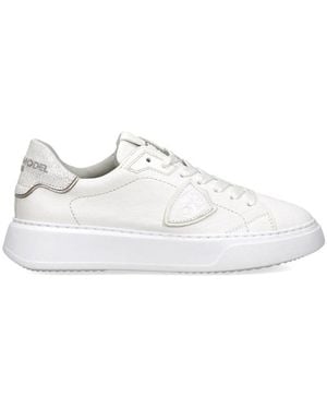 Philippe Model Sneakers Goatskin - White