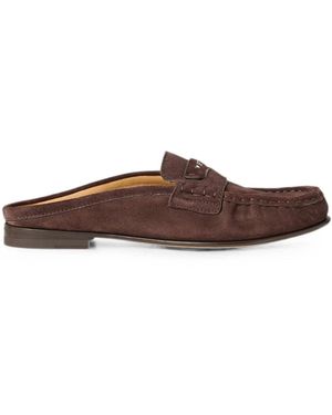 Fendi Sabot Crosta - Brown