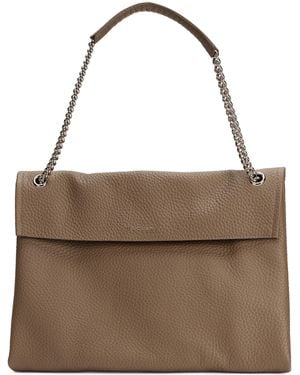 Orciani Venus Soft Midi Shoulder Bag - Brown