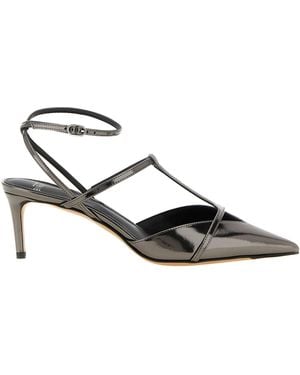 Alexandre Birman 'Serena' Sandals - Metallic