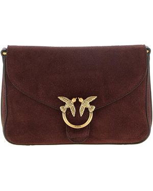 Pinko 'Love Satchel' Mini Crossbody Bag - Purple
