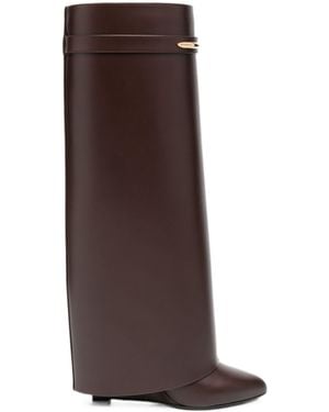Givenchy Shark Pinch Boots - Brown