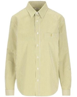 Saint Laurent Shirt Downing - Yellow