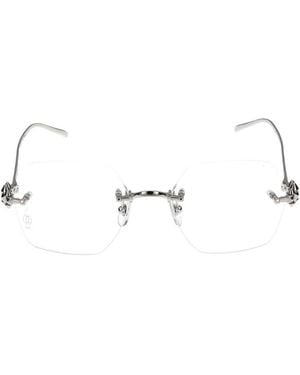 Cartier Eyeglasses Ct0646O 002 Transpa/19/135 - Black