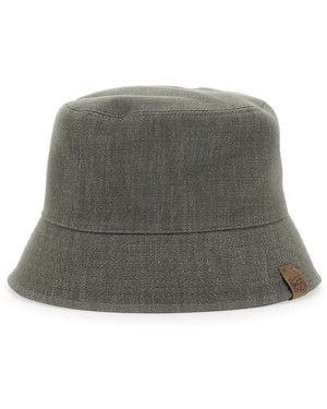 Brunello Cucinelli Hat Cotton Blend - Gray