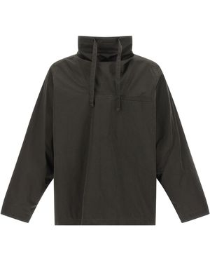 Lemaire 'Funnel Neck Vareuse' Sweater - Gray