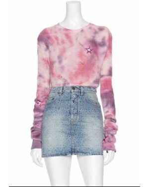 Amiri Tie Dye Stars Sweater- -Color - Multicolor