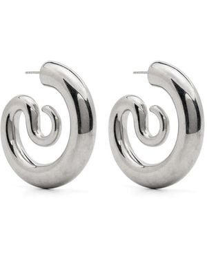 Panconesi "Serpent" Hoops Medium - Metallic
