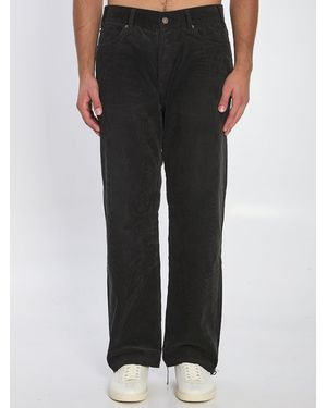 Celine Wesley Cotton Jeans - Black